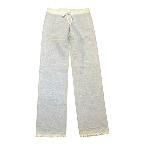 Juicy Couture Pants - VTG Y2K Juicy Couture Htr Grey Cherry Graphics Sweatpants Track Pants Size P